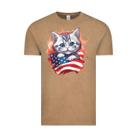 Vintage Coffee cat6 Vintage Tee - Unal Design