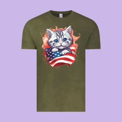 Cat6 Vintage Tee Designed By Unal Design
