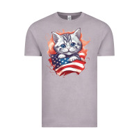 Vintage Zinc cat6 Vintage Tee - Unal Design