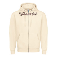 Sandshell thankful Zipper Hoodie - FaDigitalArtStudio