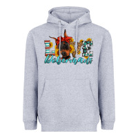 Heather Grey love dobermans Heavyweight Hoodie - Artiststas
