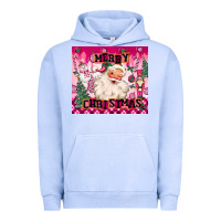 Pigment Grape Ice merry pink christmas santa Urban Hoodie - MaliasSmallBusiness
