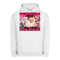 Pigment Lunar Rock merry pink christmas santa Urban Hoodie - MaliasSmallBusiness