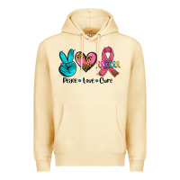 Pina Colada peace love  cure Premium Hoodie - AdoDesignShop