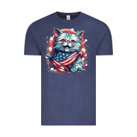 Vintage Denim cat7 Vintage Tee - Unal Design