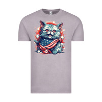 Vintage Zinc cat7 Vintage Tee - Unal Design