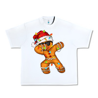 White dabbing cookies Urban Heavy Tee - Zillion Design Studio