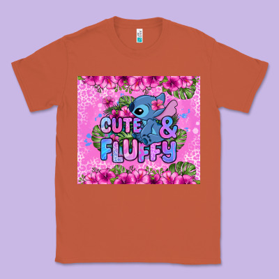 Cute And Fluffy Stitch Classic Tee Designed By Zillion Design Studio