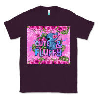 Plum cute and fluffy stitch Classic Tee - Zillion Design Studio