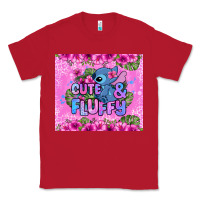Red cute and fluffy stitch Classic Tee - Zillion Design Studio