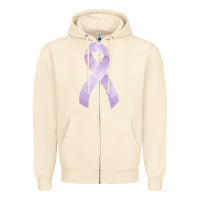 Sandshell testicular cancer ribbon fa element Zipper Hoodie - FaDigitalArtStudio