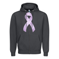 Smoke testicular cancer ribbon fa element Zipper Hoodie - FaDigitalArtStudio