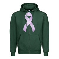Sports Green testicular cancer ribbon fa element Zipper Hoodie - FaDigitalArtStudio