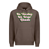Coffee on tuesday we wear beads Premium Hoodie - MaliasSmallBusiness