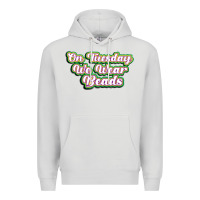 Dove Grey on tuesday we wear beads Premium Hoodie - MaliasSmallBusiness