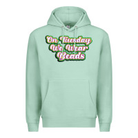 Seafoam on tuesday we wear beads Premium Hoodie - MaliasSmallBusiness