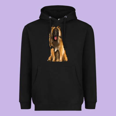 Belgian Shepherd Tervuren Heavyweight Hoodie Designed By Artiststas