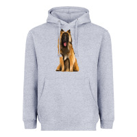 Heather Grey belgian shepherd tervuren Heavyweight Hoodie - Artiststas