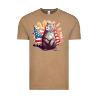 Vintage Coffee cat8 Vintage Tee - Unal Design