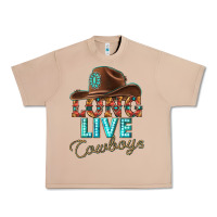 Burro long live cowboys Urban Heavy Tee - texasbilliewilder