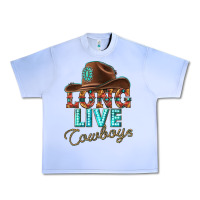 Grape Ice long live cowboys Urban Heavy Tee - texasbilliewilder
