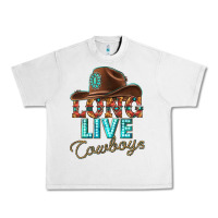 Lunar Rock long live cowboys Urban Heavy Tee - texasbilliewilder