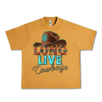 Peanut Butter long live cowboys Urban Heavy Tee - texasbilliewilder