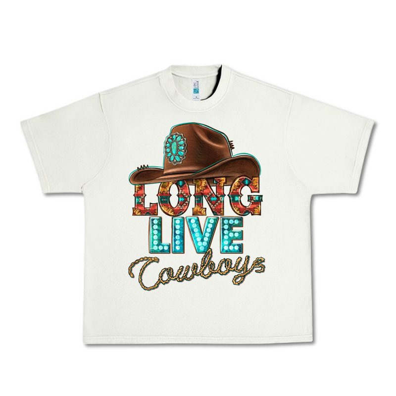 Long Live Cowboys Urban Heavy Tee by texasbilliewilder | Teevron