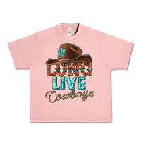 Salmon long live cowboys Urban Heavy Tee - texasbilliewilder