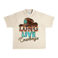 Sandshell long live cowboys Urban Heavy Tee - texasbilliewilder