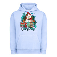 Pigment Grape Ice merry christmas snowman Urban Hoodie - MaliasSmallBusiness