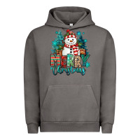 Pigment Tornado merry christmas snowman Urban Hoodie - MaliasSmallBusiness