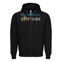 Black life is better at the cottage Zipper Hoodie - HRA Design Shop