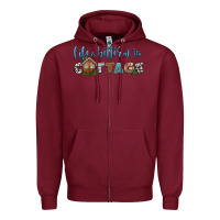 Burgundy life is better at the cottage Zipper Hoodie - HRA Design Shop