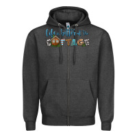 Charcoal Heather life is better at the cottage Zipper Hoodie - HRA Design Shop