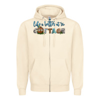 Sandshell life is better at the cottage Zipper Hoodie - HRA Design Shop