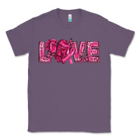 Lavender Breast Cancer Love Classic Tee - texasbilliewilder