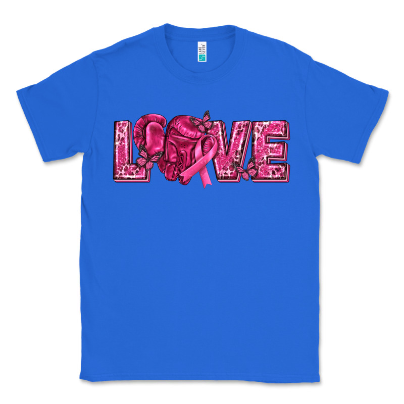 Breast Cancer Love Classic Tee by texasbilliewilder | Teevron