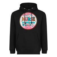 Black nurse round earrings 2 Heavyweight Hoodie - BundleAndBundleShop