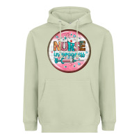 Matcha nurse round earrings 2 Heavyweight Hoodie - BundleAndBundleShop
