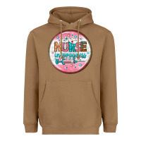 Toasted Coconut nurse round earrings 2 Heavyweight Hoodie - BundleAndBundleShop