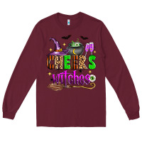 Burgundy Cheers witches Long Sleeve Tee - Zillion Design Studio