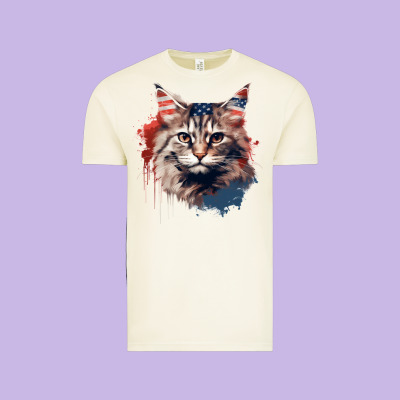 Cat9 Vintage Tee Designed By Unal Design