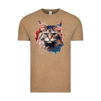 Vintage Coffee cat9 Vintage Tee - Unal Design