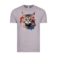 Vintage Zinc cat9 Vintage Tee - Unal Design