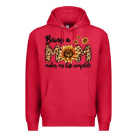 Cardinal being a mom makes my life complete Premium Hoodie - MaliasSmallBusiness