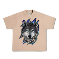 Burro Wolf scratch mark Urban Heavy Tee - RanaPortraitStore