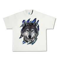 Pistachio Wolf scratch mark Urban Heavy Tee - RanaPortraitStore