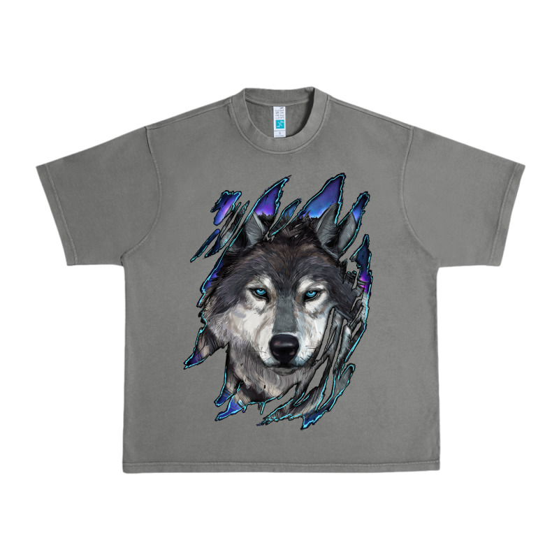 Wolf Scratch Mark Urban Heavy Tee by RanaPortraitStore | Teevron