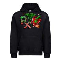 Black rx christmas pharmacy Urban Hoodie - MaliasSmallBusiness
